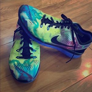 Tie Dye Nike Free Tr Fit 5